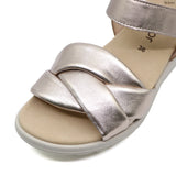 ALMA All White SOFT WALKING FLAT SANDALS