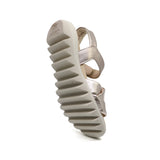 ALMA All White SOFT WALKING FLAT SANDALS