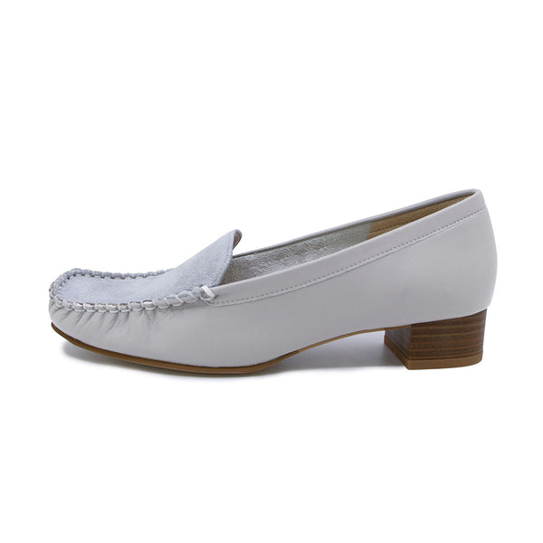 Anzo Light Grey Combi Loafer