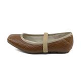 ASAMI Brown Driving Sole Flats