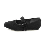 AYANO Black Driving Sole Mary Jane
