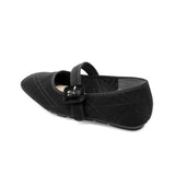 AYANO Black Driving Sole Mary Jane