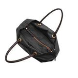 BIANCA-S 2 WAYS TOTE BAG Khaki x Black
