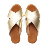 Belen Champagne Ultra Light Platform Sandals