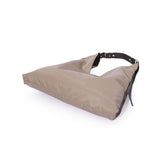 BIANCA DELTA 2 WAYS TOTE Taupe x Black