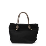 BIANCA-S 2 WAYS TOTE BAG Black x Taupe