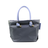 BIANCA-S 2 WAYS TOTE BAG Charcoal x Denim