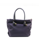 BIANCA-S 2 WAYS TOTE BAG Mulberry x Dark Brown