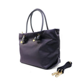 BIANCA-S 2 WAYS TOTE BAG Mulberry x Dark Brown