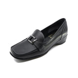 CELIA2 Black Soft Walking Loafers