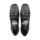CELIA2 Black Soft Walking Loafers