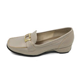CELIA2 Metallic Beige Soft Walking Loafers