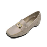 CELIA2 Metallic Beige Soft Walking Loafers