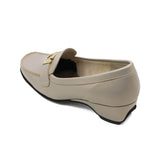 CELIA2 Metallic Beige Soft Walking Loafers