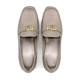 CELIA2 Metallic Beige Soft Walking Loafers