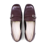 CELIA GEMS Wine Soft Walking Loafers