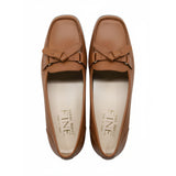 CELIA Light Brown Soft Walking Loafers