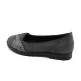 CHARIS Glitter Grey Extra Light Flats