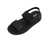 DORA All Black Wide Fit Sandals