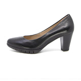 Doris Black Soft Walking Pumps