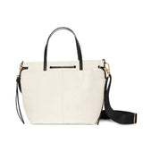 Emy Cream Linen Tote Bag