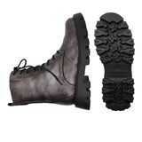 ESTREL Dark Silver WondersFly Leather Boots