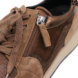 FRANKA Espresso Brown Bunion Fit Sneakers
