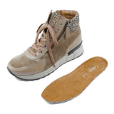 FENNA Dark Beige Anti-Slip Sneaker Boots