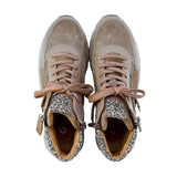 FENNA Dark Beige Anti-Slip Sneaker Boots