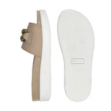 FINA Beige Wide Fit Sandals