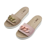 FINA Nude Pink Wide Fit Sandals