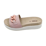 FINA Nude Pink Wide Fit Sandals