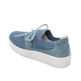 Finley Denim Blue Soft Walking Sneakers