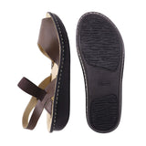 FURA Dark Brown Real Support Sandals