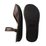 FUTO Dark Brown Real Support Sandals