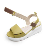 HINATA Lime Soft Walking Sandals