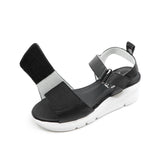HINATA Black Soft Walking Sandals