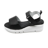 HINATA Black Soft Walking Sandals