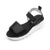 HINATA Black Soft Walking Sandals