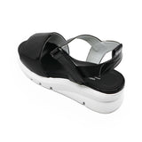 HINATA Black Soft Walking Sandals