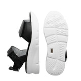 HINATA Black Soft Walking Sandals