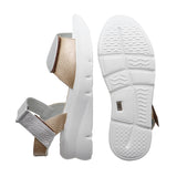 HINATA Silver Champagne Soft Walking Sandals