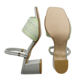 HARUMI Pastel Green 2 Ways Soft Sandals