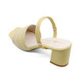 HARUMI Pastel Yellow 2 Ways Soft Sandals