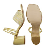 HARUMI Pastel Yellow 2 Ways Soft Sandals