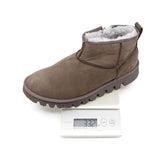 HIELA Taupe Soft Warm Leather Boots