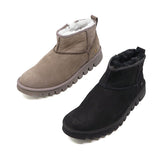 HIELA Black Soft Warm Leather Boots