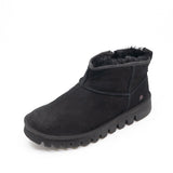 HIELA Black Soft Warm Leather Boots