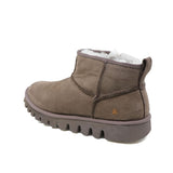 HIELA Taupe Soft Warm Leather Boots