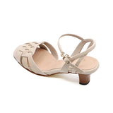 Itomi Beige Slim Fit Soft heels
